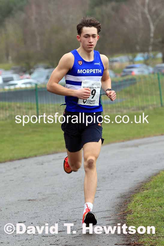 Senior Men and Veterans (Over 40s), 2023 NECAA Royal Signals Relays, Hetton le Hole, County Durham. Photo: David T. Hewitson/Sports for All Pics